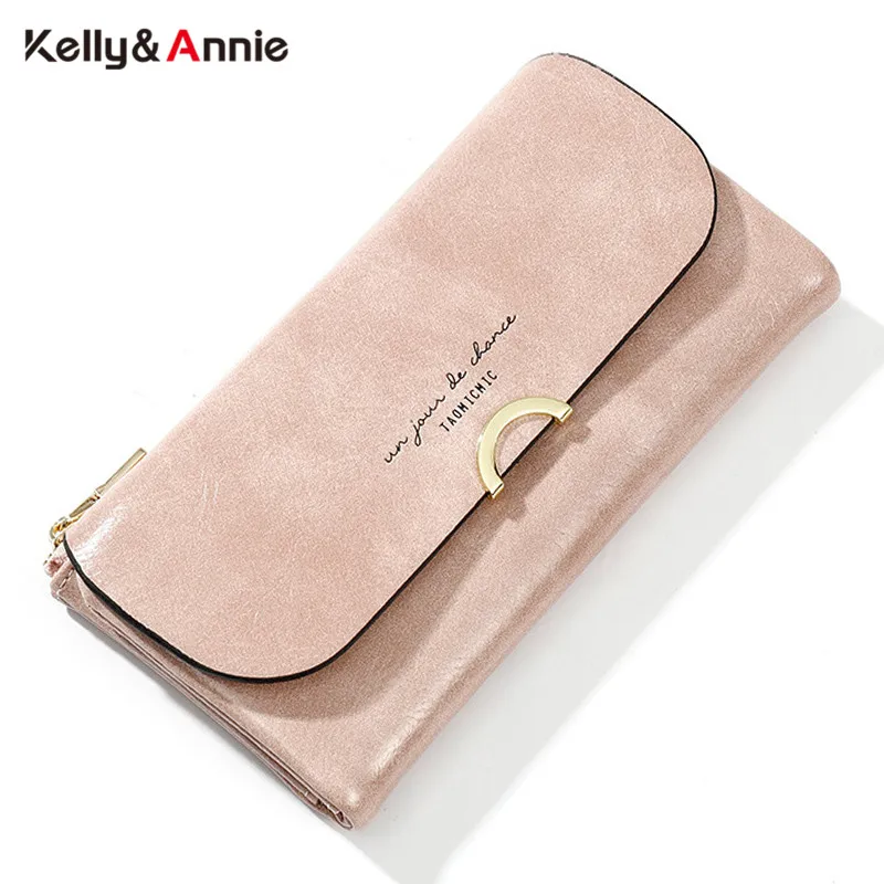 Высококачественный кожаный бумажник на молнии Карманный Кошелек для сотового