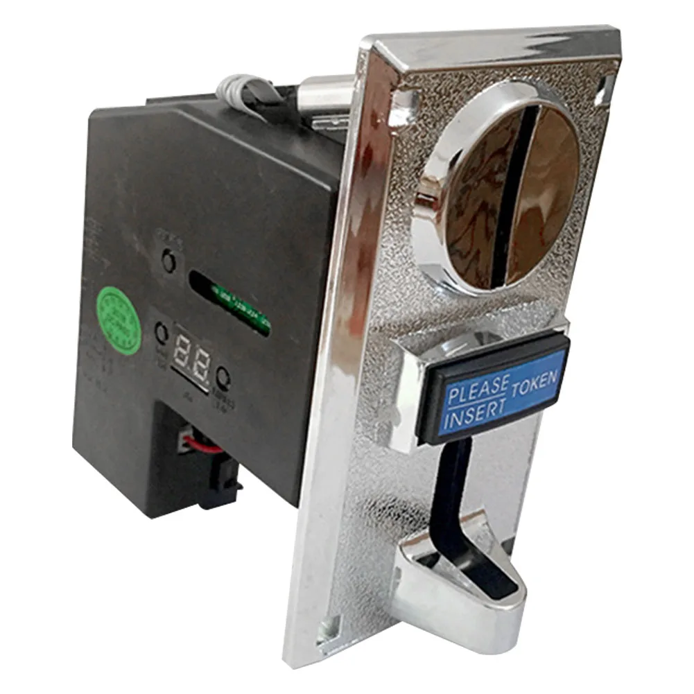 

Universal Accurate Multi Coin Acceptor Electronic Ticket Roll Down Redemption Front Entry Mechanism Vending Machine Selector