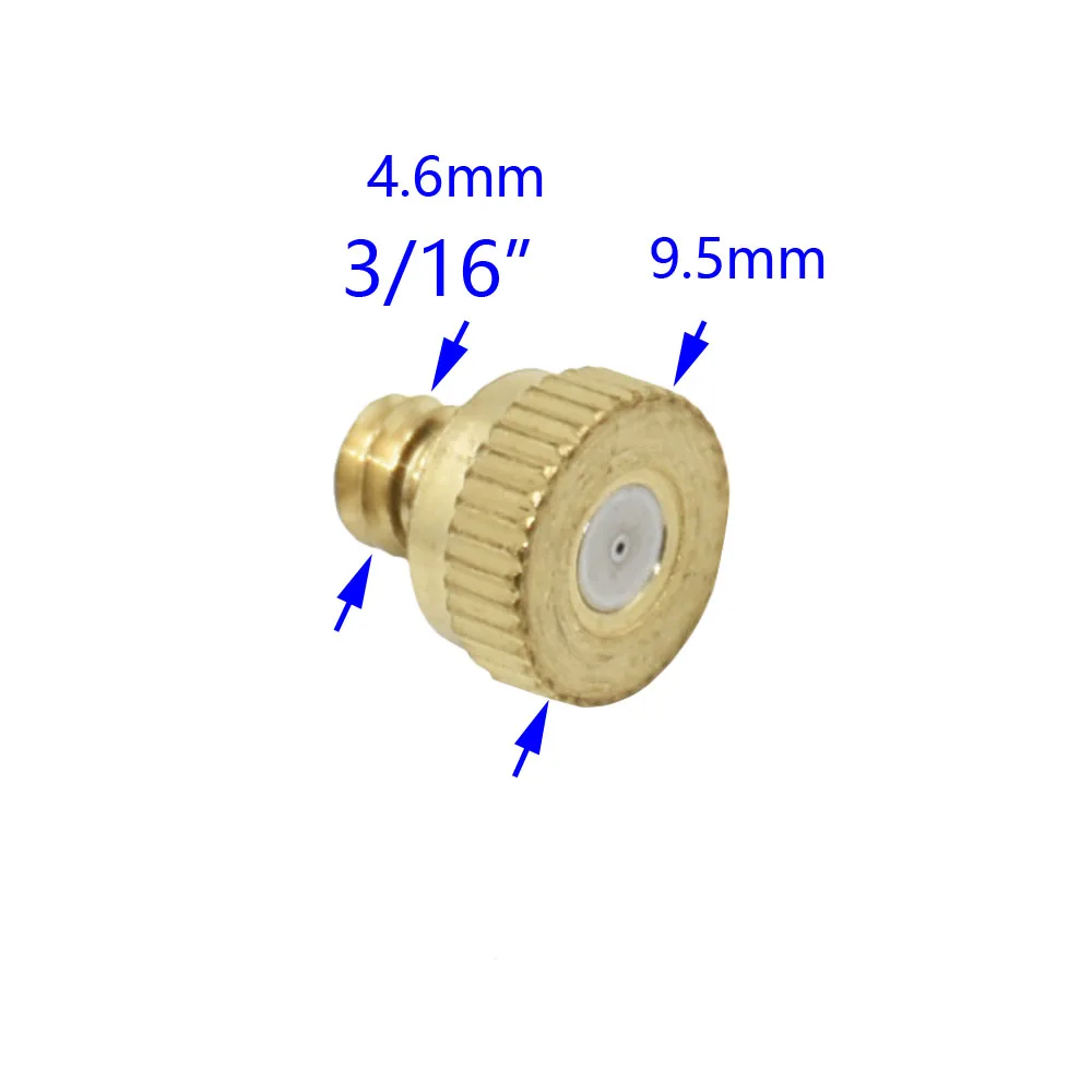 0 2/0 3/0 4/0 5/0 6mm низкая Давление Медь форсунки сада увлажнение охлаждение