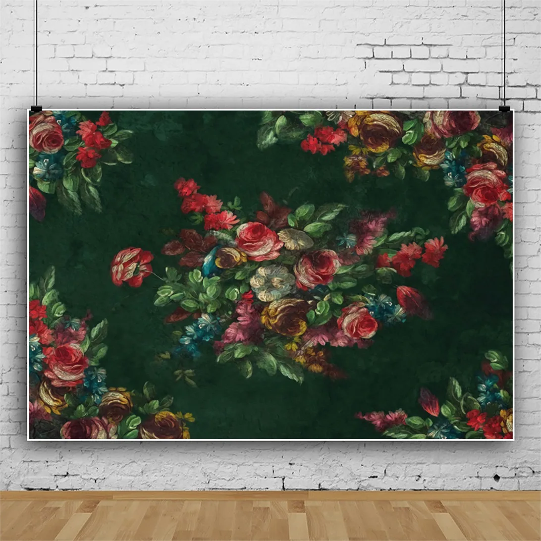 Фон для студийной фотосъемки с изображением цветов | Электроника