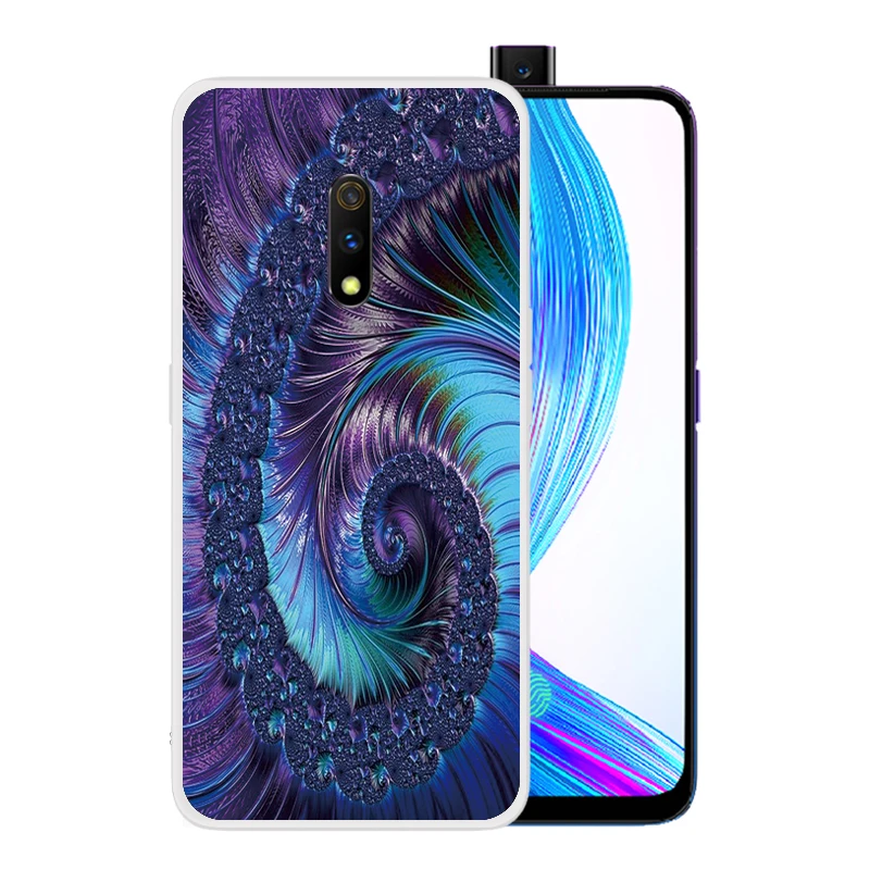 Для OPPO Realme XT 5 Pro X2 X Lite 3 F11 F7 F5 F9 Find Мягкие силиконовые прозрачные ТПУ чехол фантазия