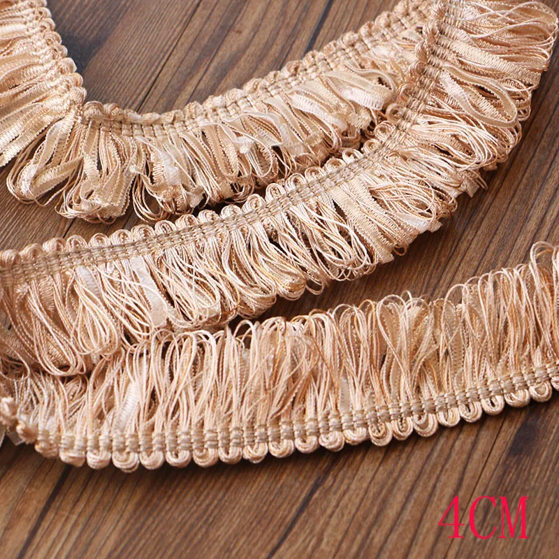 4CM 1YARD 1 ярд/лот 3,8 см Широкий Национальный стиль ретро цветные бахромы материалы для рукоделия Подушка кружева планки одежда аксессуары своими руками - Цвет: 4CM 1YARD