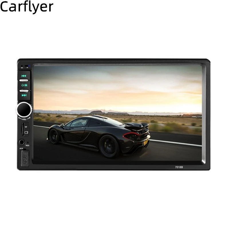 Автомагнитола 7018B 2Din 7 дюймов HD Bluetooth FM MP5 поддержка камеры заднего