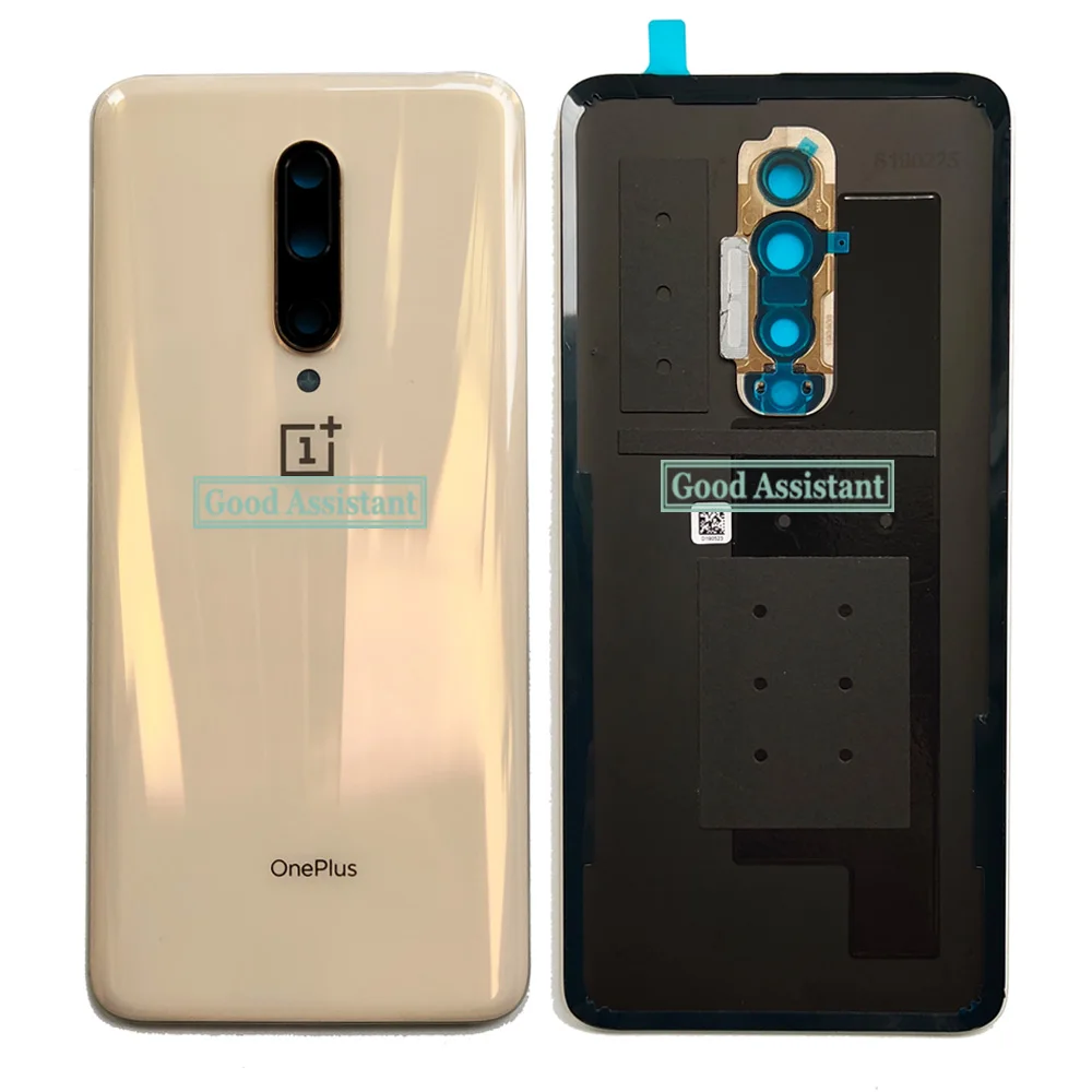 6,7 дюйма, для OnePlus 7 Pro One Plus 7Pro 1+ 7 Pro 1+ 7Pro, задняя крышка, крышка, корпус, чехол, запчасти для заднего стекла