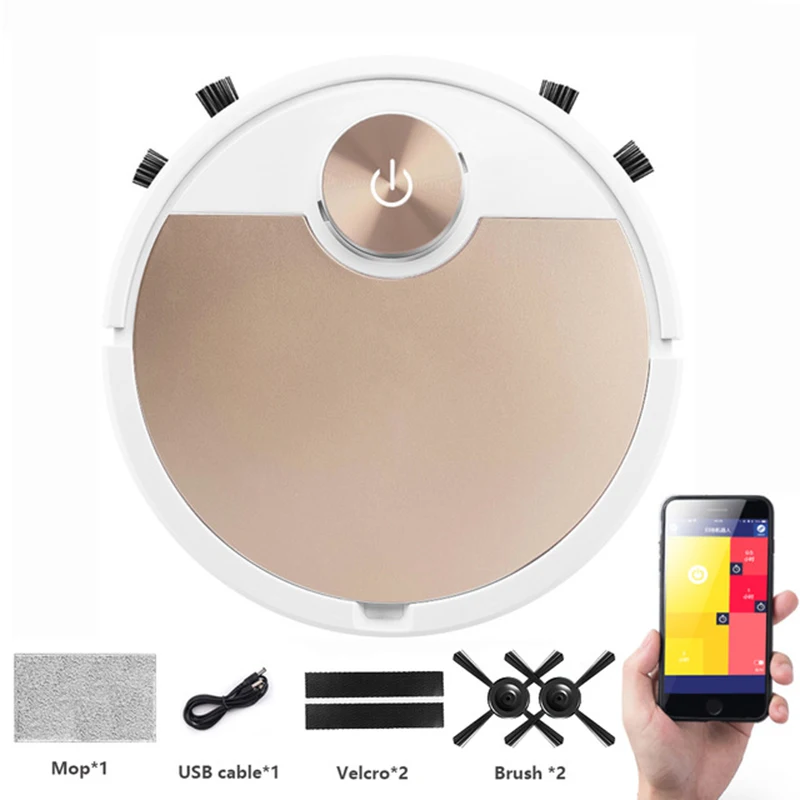 

ES300 Robot Vacuum Cleaner Smart Vacuum Cleaner Fpr Home Mobile Phone APP Remote Control Automatic Dust Removal Cleaning Sweeper