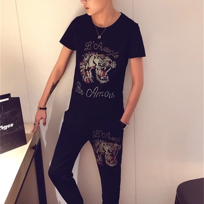 

spring High quality tops and sweatpants, short sleeve shirts, animal prints, tights