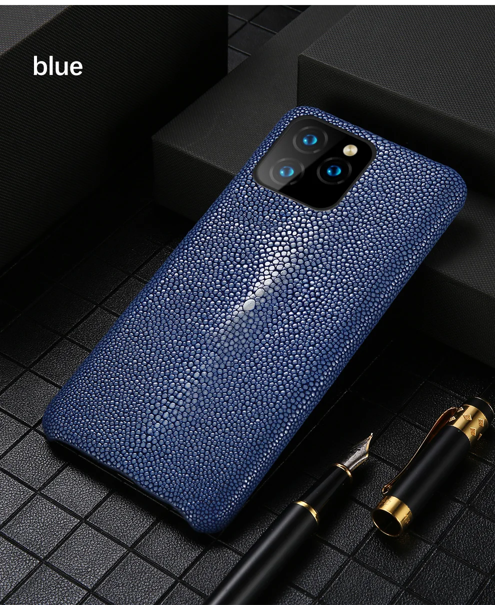 Натуральная кожа ската чехол для сотового телефона Apple iPhone 11 11 Pro 11 Pro Max X XS XR 7 Plus XS MAX 8 Plus 6 6S 5 5S se