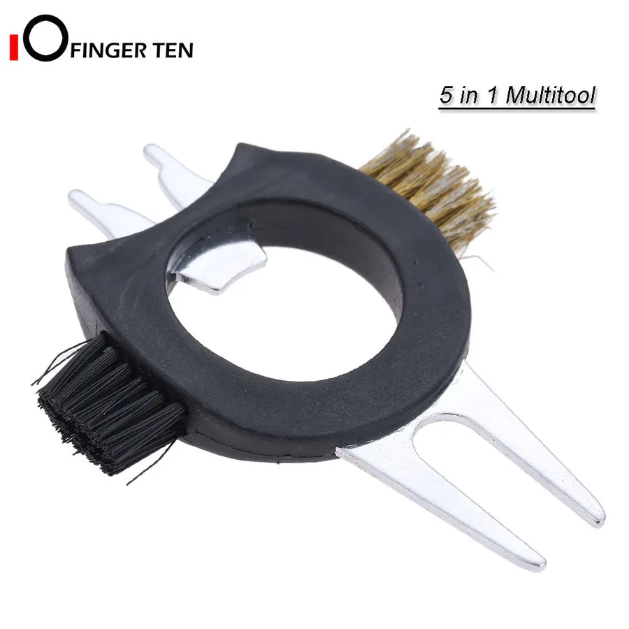 5 в 1 инструмент для гольфа чистки пазов шип ключ открывания бутылок