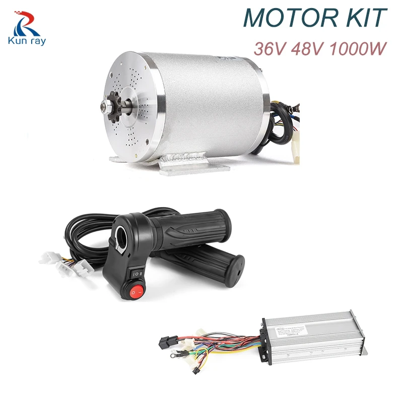 Электрический скутер 36 в 48 1000 Вт бесщеточный двигатель постоянного тока для