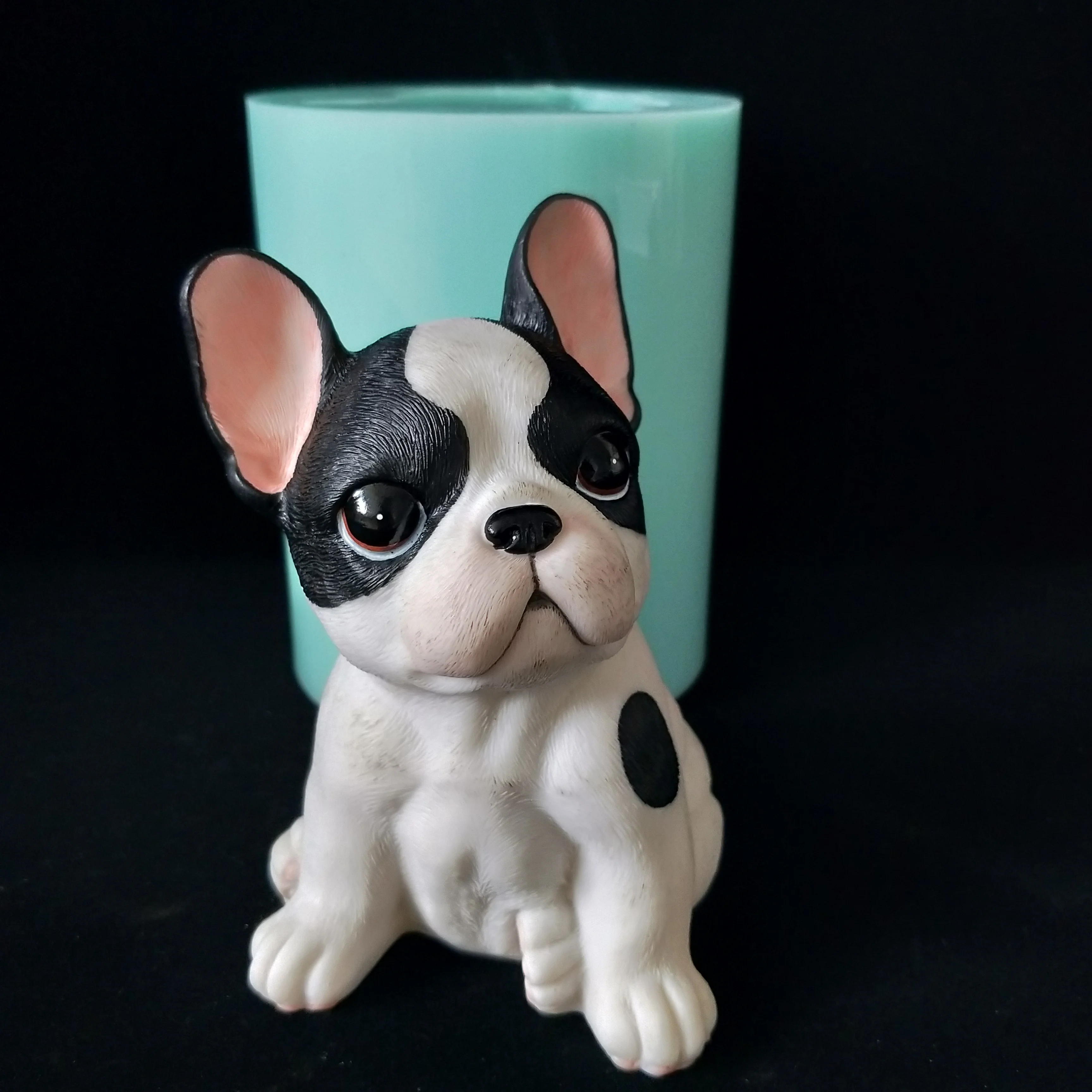 PRZY силиконовые 3D милые формы для собак ручной работы большая форма Свеча
