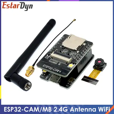 ESP32-CAM MICRO USB ESP32 Serial to WiFi ESP32 CAM макетная плата CH340 CH340G 5V Bluetooth + OV2640 камера
