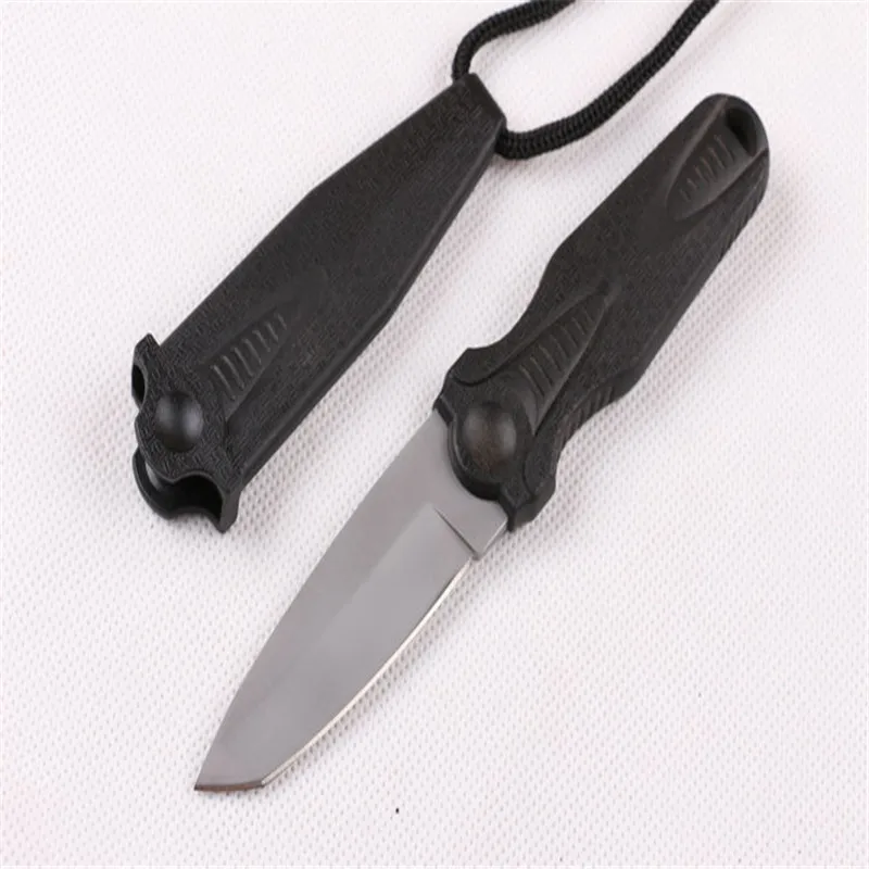 

Маленький защитный прямой нож ABS + Встроенная ручка киля тактические ножи для выживания Охота Кемпинг лезвие для повседневного использован...