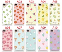 for oneplus 8t 7t 7 pro soft silicone case funny cute fruit cover protective coque shell phone case