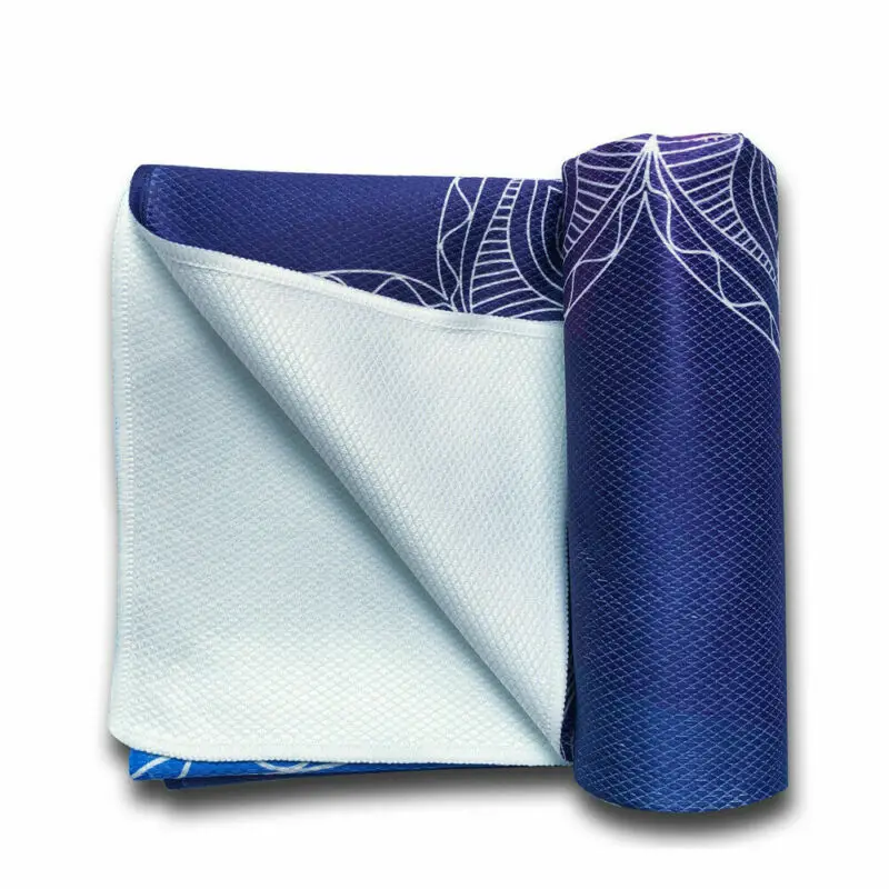 

Yoga Blankets Printed Yoga Mat Towels Pilates Blankets AbsorbSweat Gym Fitness Portable Yoga Mat Covers Size 183x63cm