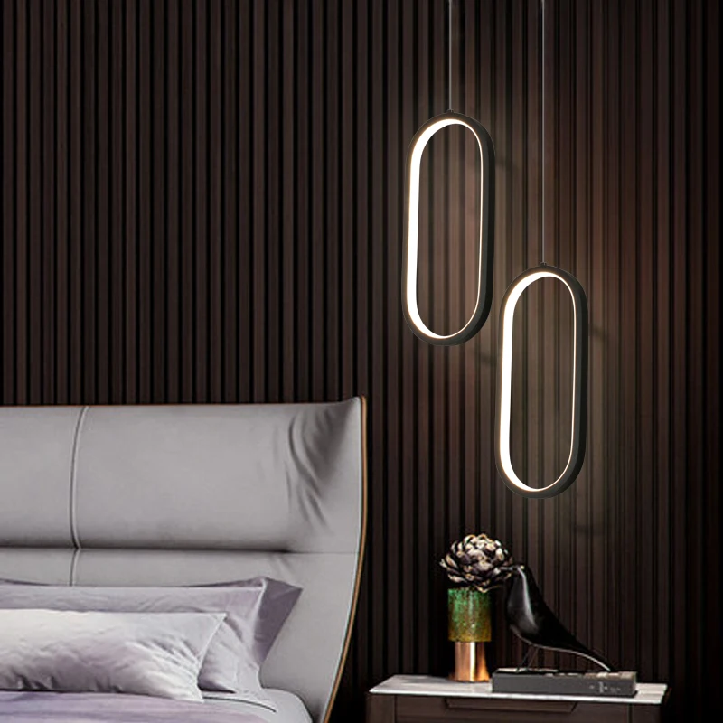 Минималистическая лампа подвесные светильники Современная светодиодный ная