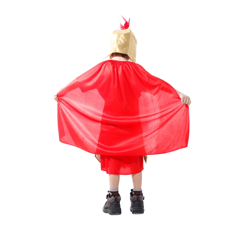 Детский Римский гладиатор костюм солдата рыцарь Спартанский стиль для мальчиков