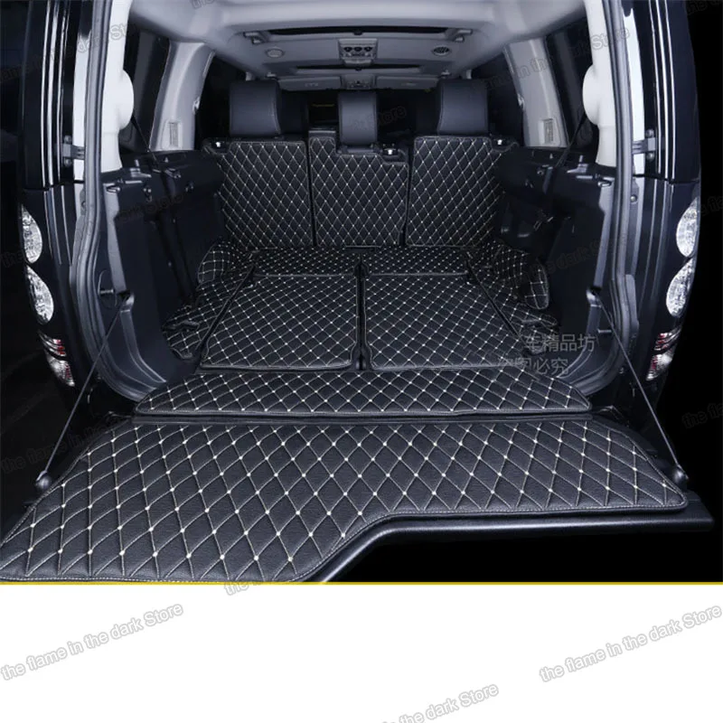 

Lsrtw2017 кожаный коврик для багажника автомобиля, подкладка для груза для Land Rover Discovery 4 2009 2010 2011 2012 2013 2014 2015 2016 LR4, аксессуары