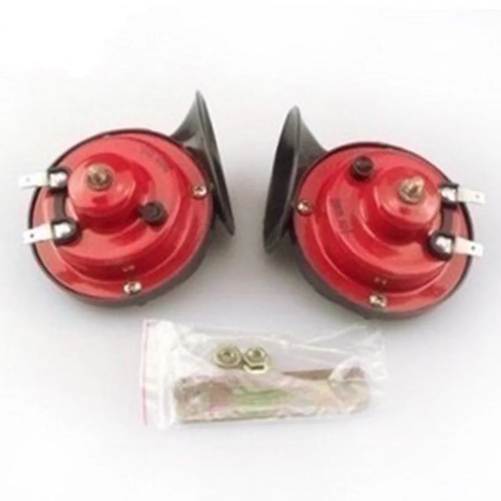 12V автомобильный клаксон громкий Водонепроницаемый &quotулитка&quot 110dB свисток рог с