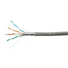 Кабель витая пара FTP 5e кат. 4 пары SkyNet CSP-FTP-4-CU100 indoor 4x2x0.51, медный, FLUKE TEST, однож., 100 м, box, серый