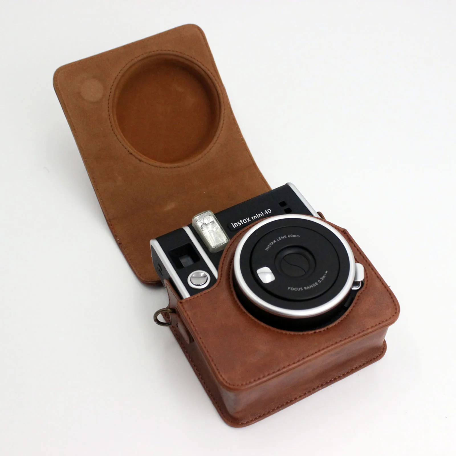 

Leather camera case bag cover strap for FUJIFILM Fuji instax Mini 40/Mini 11