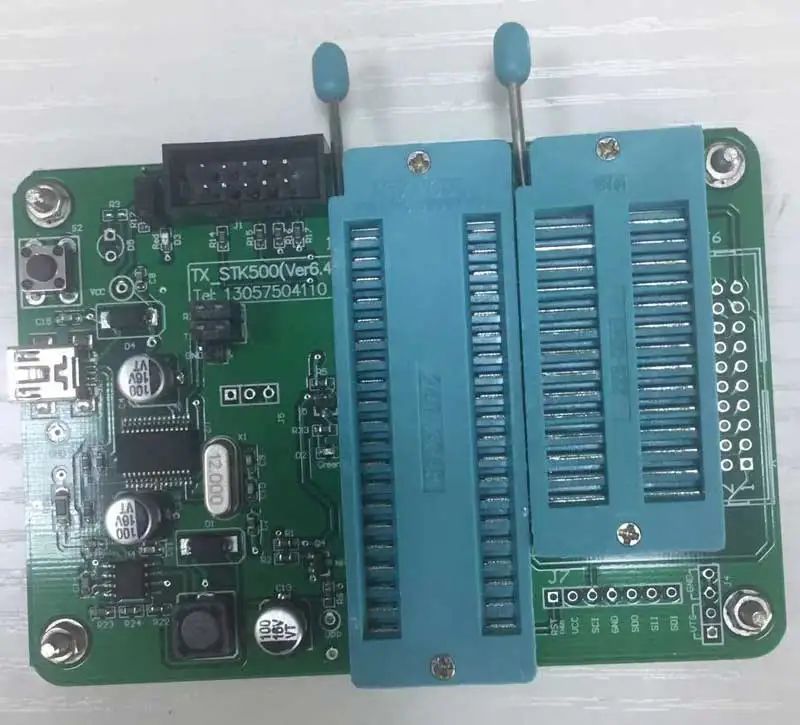

Высокое программатор напряжения USB к последовательному порту ISP stk500 четыре в одном параллельно для AVR