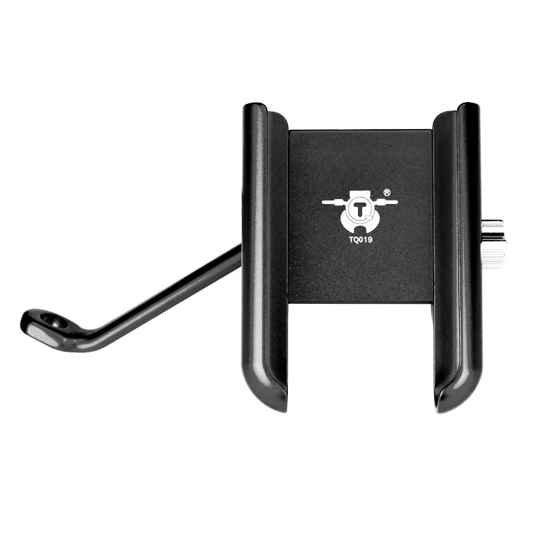 REARVIEW BLACK YPAY алюминиевый держатель для телефона на велосипед, мотоцикл, кронштейн заднего вида, настраиваемый держатель для телефона на мотоцикл, руль для велосипеда, крепление для телефона - Цвет: REARVIEW BLACK