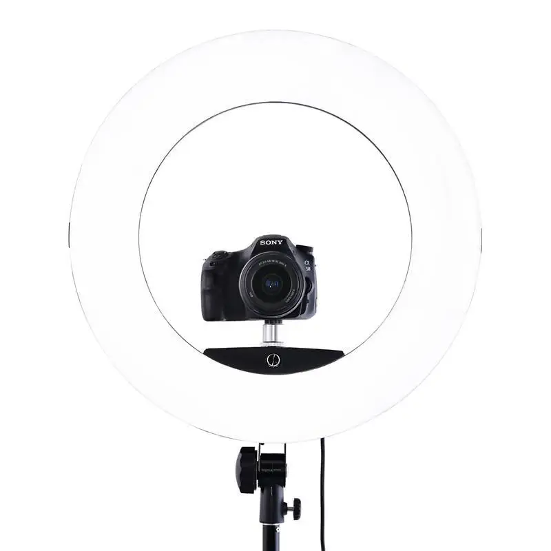 

Yidoblo FD-480II Bi-color Photo Studio Ring Light LED Video Single Lamp no tripod Lighting 96W 5500K 480 LED Light