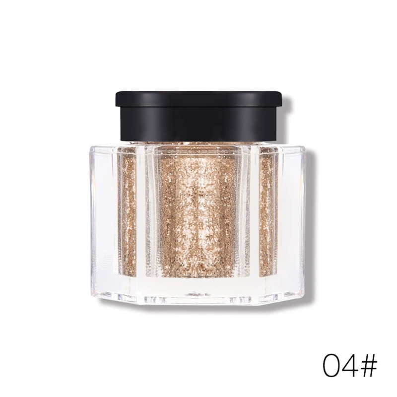04 Golden Chopper Miss Rose алмазные блестящие тени для век 24 цвета Одиночная Палетка осветитель макияж Мерцающие Металлические тени для век блеск пигмент косметика - Цвет: 04 Golden Chopper