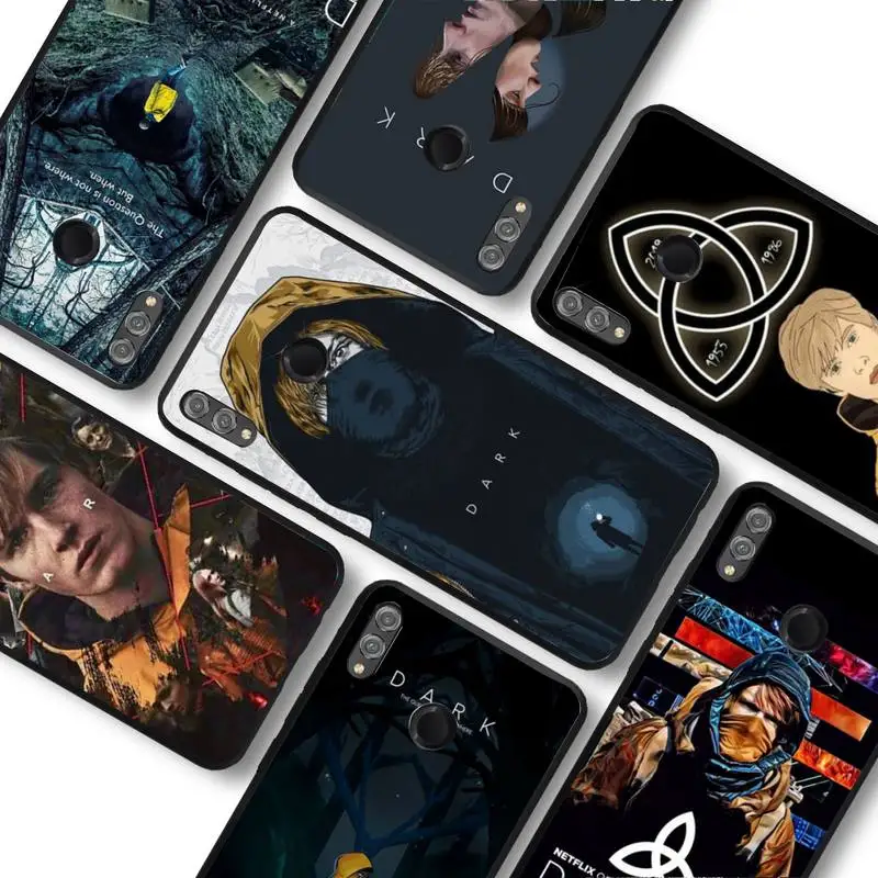 

Best Sellers netflix Dark Phone Case For Huawei honor10Lite 10i 20 8x 10 Funda for Honor9lite 9xpro Back Coque
