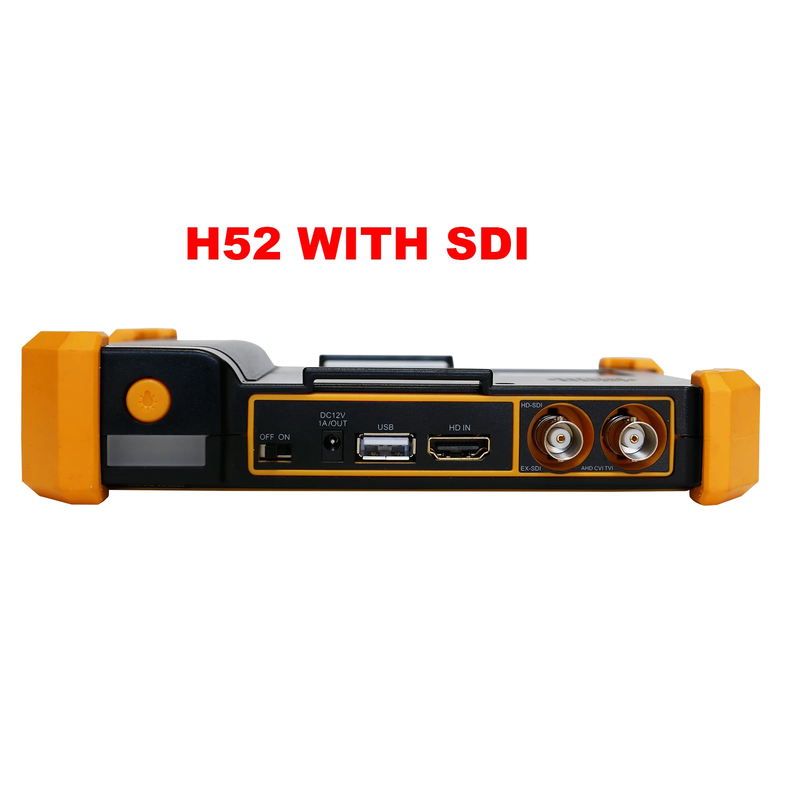 H51тестер TVI CVI AHD 8MP HDMI in H51 H52 CCTV тестер наблюдения 5-в-1 5-дюймовый монитор камеры