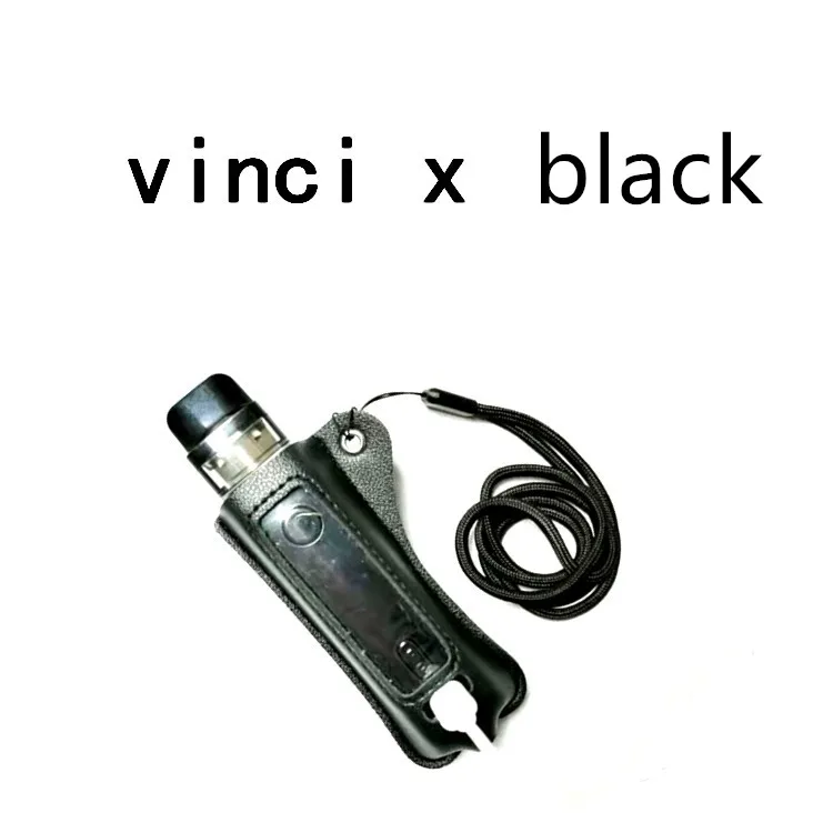 Кожаный чехол для VOOPOO Vinci X pod mod kit vape защитный кожи с ремешком |