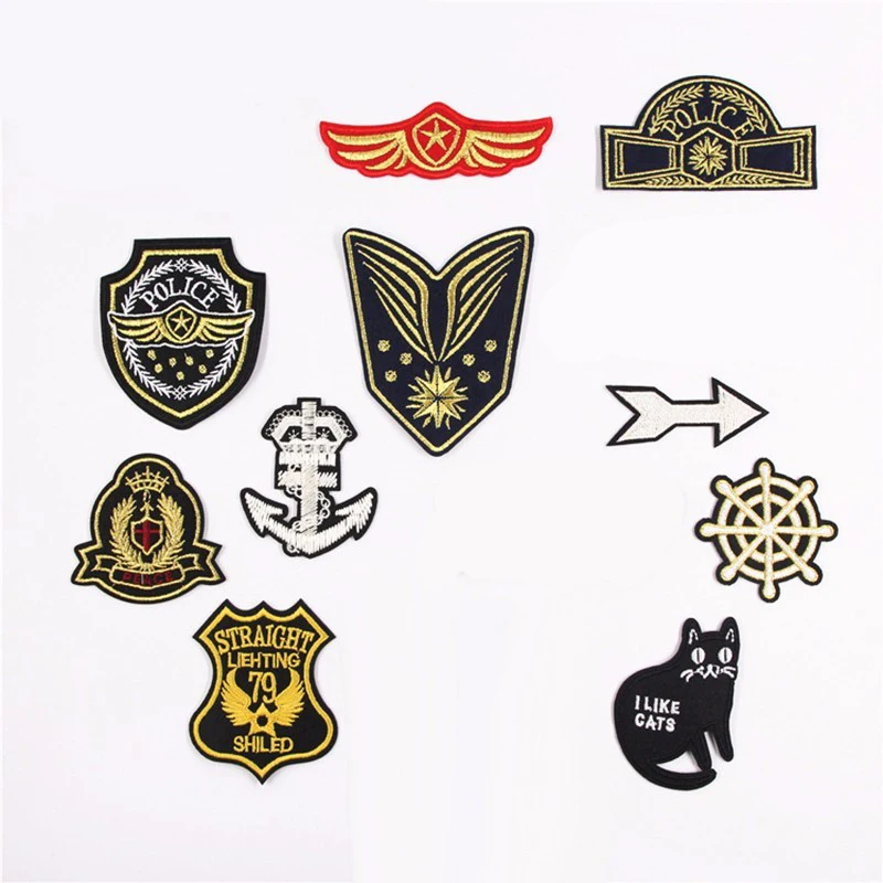 PGY нашивки на руку вышитые для одежды красивые полицейские военные наклейки