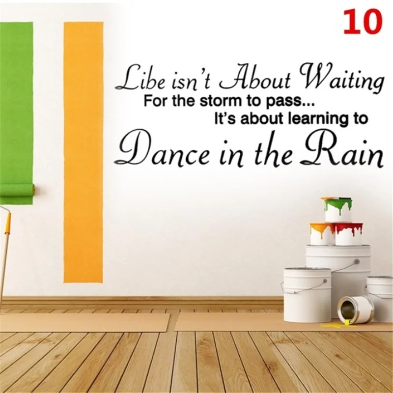 Модная Наклейка на стену художественная Цитата модные хобби виниловые наклейки s