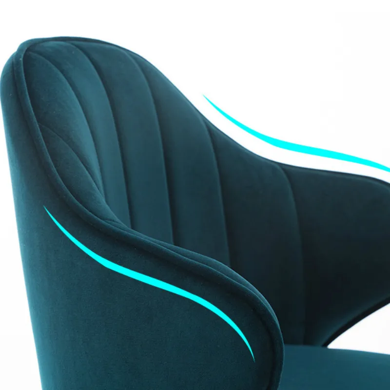 

Барный стул, роскошный пост-модерн, минималистский высокий отель, передняя спинка, барный стул island