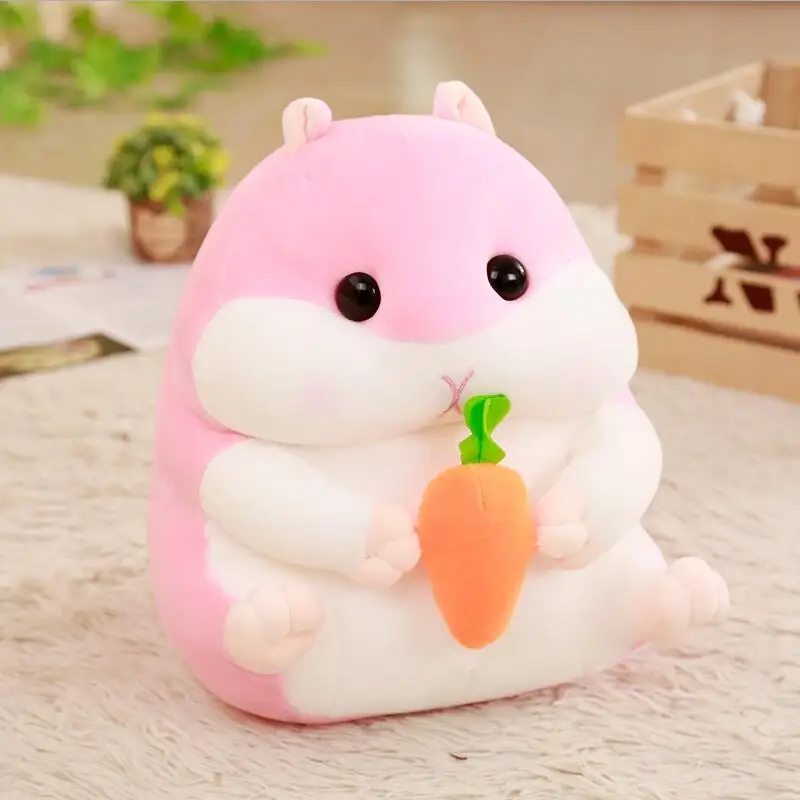 

20/30/40cm Hamster Pillow Down Cotton Plush Toy Soft Stuffed Doll Cushion Cartoon Cute gift For child kid