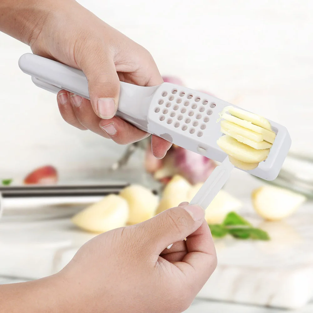 Пресс для чеснока измельчитель из нержавеющей стали полипропилен имбиря