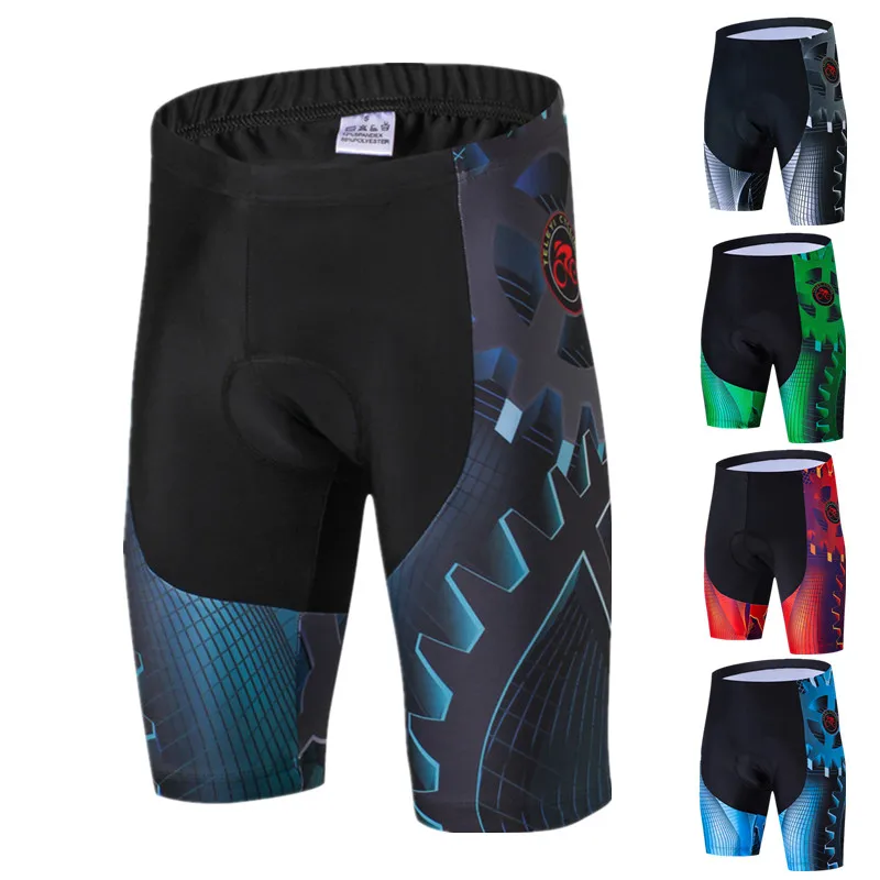 Велосипедное снаряжение Teleyi велосипедные шорты Мужские ударопрочные 5D с гелевой