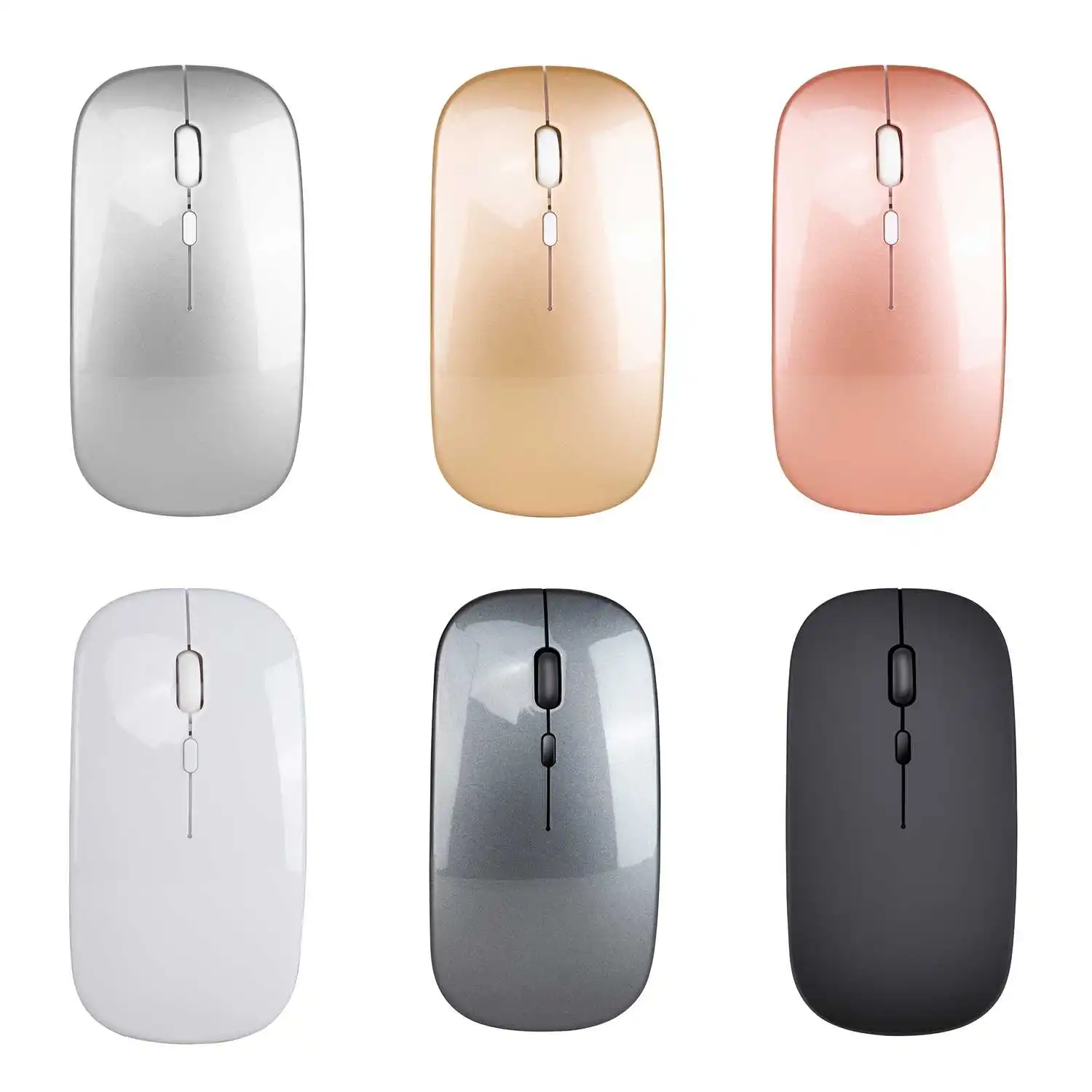

LEORY M80 Wireless Mouse 1600DPI Chargeable 2.4GHz Wireless Mouse Silent Optical Office Mouse for Laptops Tablets