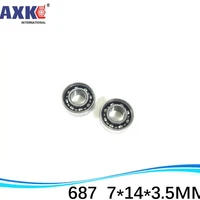 687 6187 7x14x3 5 deep groove ball bearings single row mini ball bearing 687 6187 l1740 7143 5mm