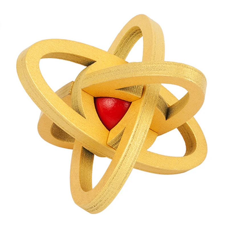 Новый дизайн головоломка для развития интеллекта замок конмин 3D деревянные