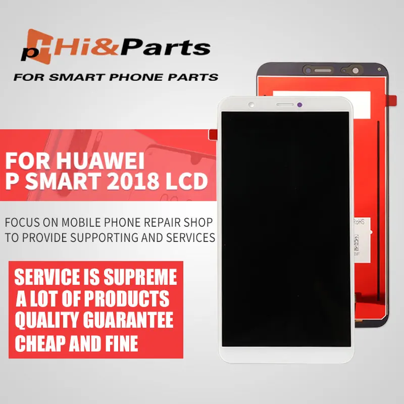 Для Huawei P Smart LCD дисплей + сенсорный экран без рамки новый дигитайзер стеклянная
