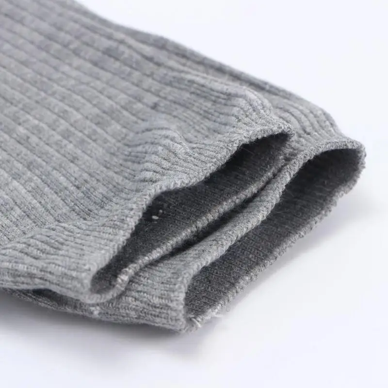 Пикантные теплые длинные хлопковые чулки выше колена женские зимние гольфы до