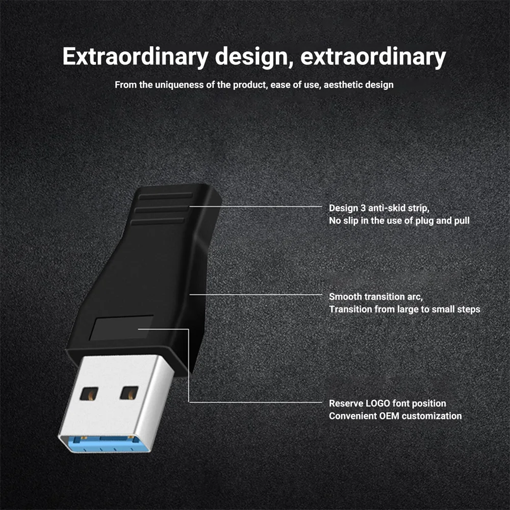 

High Speed USB 3.1 To USB 3.0 Converter Adapter Type C Female To Male Connector For Mobile Phone Hard Disk Connector Headset