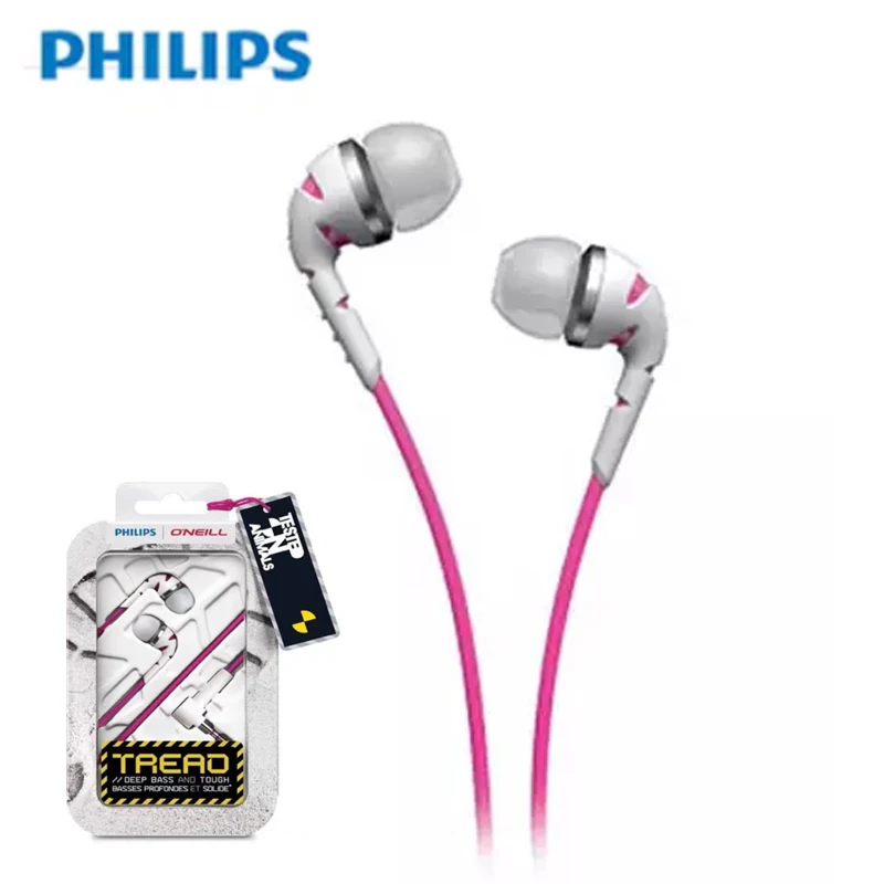 

Philips оригинальный SHO2200 3,5 мм наушники-вкладыши с басовым кабелем, музыкальные наушники доступны для компьютеров/планшетов/мобильных телефон...