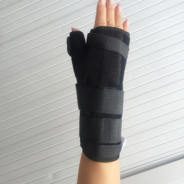 Длинный наручный бандаж для большого пальца 3 алюминиевый медицинская шина |