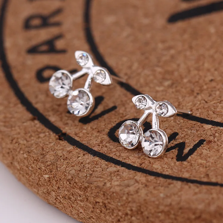 Новые популярные милые Гольфы с украшениями в виде кристаллов серьги кольца для