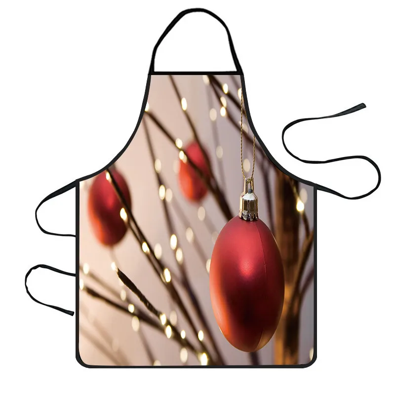 Рождественское украшение водонепроницаемый фартук кухонные фартуки для ужина