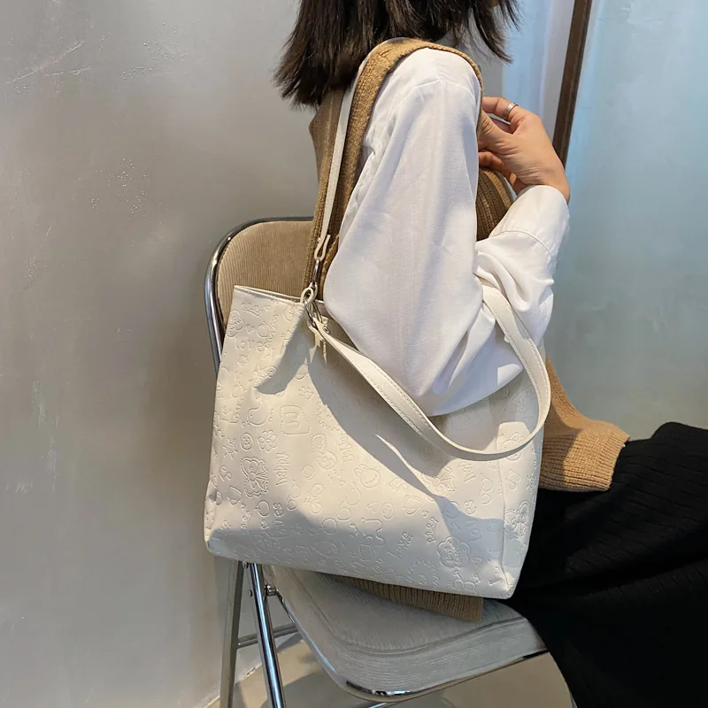 

Женские сумки, вместительные новые сумки через плечо Joker, модные простые сумки-тоут.