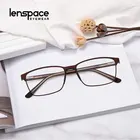 Солнцезащитные очки Lenspace мужские 2 в 1, магнитные очки, оптические очки по рецепту, металлические оправы, очки для мужчин