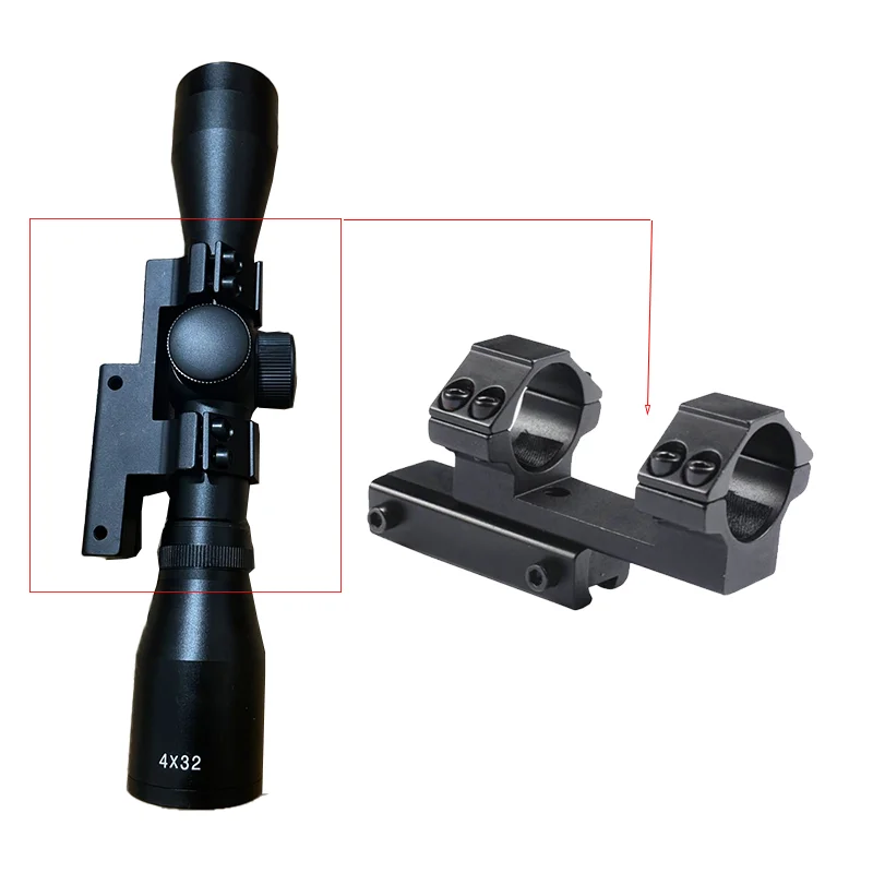 25 4 мм двойное кольцо из сплава крепление для прицела кольца крепления 11 мм. 22